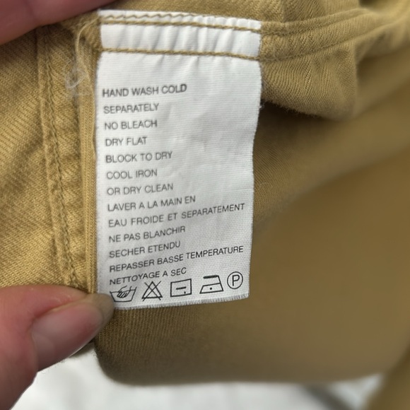 Pronto Uomo Men Dress Shirt Cotton Rayon Blend Tan Gold Color Plus Size 2XT - Picture 6 of 7